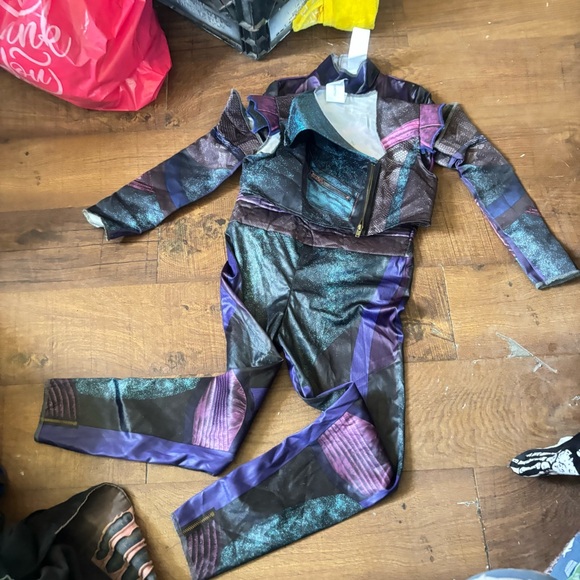 Disney Kids Blue and Black Superhero Costume - Picture 2 of 2